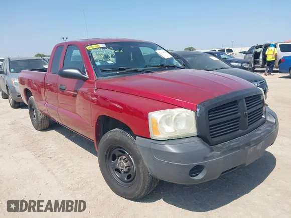 ✅ 2007 Dodge Dakota ST • VIN: 1D7HE22K07S218197 • Лот: 42970086. Опубліковано раніше на IAAI з пробігом 106 152 миль. Безкоштовний доступ до архіву аукціонних продажів зі США та докладний звіт про історію автомобіля на DreamBid. Зображення 1.