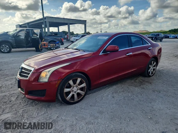✅ 2014 Cadillac ATS Standard AWD • VIN: 1G6AG5RX8E0176107 • Лот: 56956226. Опубліковано раніше на Copart з пробігом 131 244 миль. Безкоштовний доступ до архіву аукціонних продажів зі США та докладний звіт про історію автомобіля на DreamBid. Зображення 1.