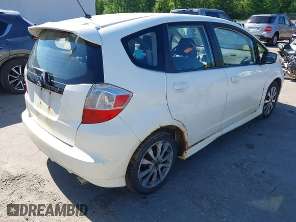 ✅ 2012 Honda Fit Sport • VIN: JHMGE8G57CS008751 • Lot: 45222383. Listed on IAAI with 167,154 mi. Free auction sales archive from the USA and detailed vehicle history report at DreamBid. Image 4.