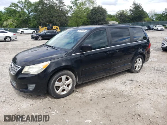 ✅ 2011 Volkswagen Routan SEL • VIN: 2V4RW5DG7BR658410 • Lot: 55765805. Wystawiony na Copart z przebiegiem 129 938 mil. Bezpłatny archiwum sprzedaży aukcyjnych z USA i szczegółowy raport historii pojazdu na DreamBid. Zdjęcie 1.