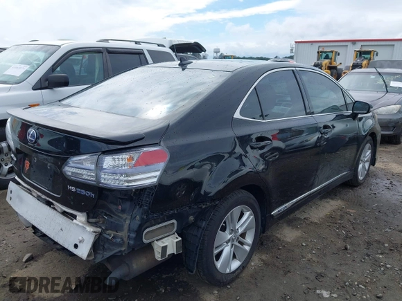 ✅ 2010 Lexus HS 250h • VIN: JTHBB1BAXA2011199 • Лот: 41829045. Опубликован ранее на IAAI с пробегом 155 094 миль. Бесплатный доступ к архиву аукционных продаж из США и подробный отчёт об истории автомобиля на DreamBid. Изображение 4.