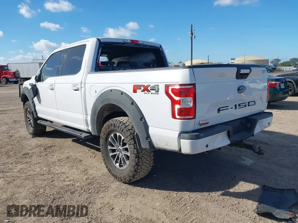 ✅ 2018 Ford F-150 XLT • VIN: 1FTEW1E52JKE65190 • Lot: 43707805. Wystawiony na IAAI z przebiegiem 103 310 mil. Bezpłatny archiwum sprzedaży aukcyjnych z USA i szczegółowy raport historii pojazdu na DreamBid. Zdjęcie 3.