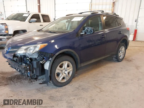 ✅ 2015 Toyota RAV4 LE • VIN: 2T3BFREV7FW382841 • Lot: 44905387. Listed on IAAI with 117,279 mi. Free auction sales archive from the USA and detailed vehicle history report at DreamBid. Image 2.
