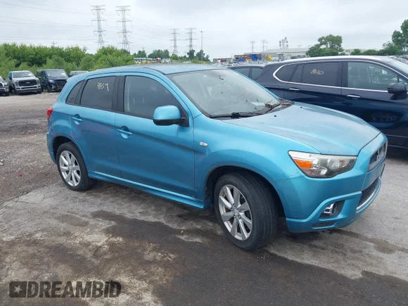 ✅ 2012 Mitsubishi Outlander SE • VIN: JA4AR4AU8CZ002026 • Lot: 45334659. Listed on IAAI with 115,377 mi. Free auction sales archive from the USA and detailed vehicle history report at DreamBid. Image 1.