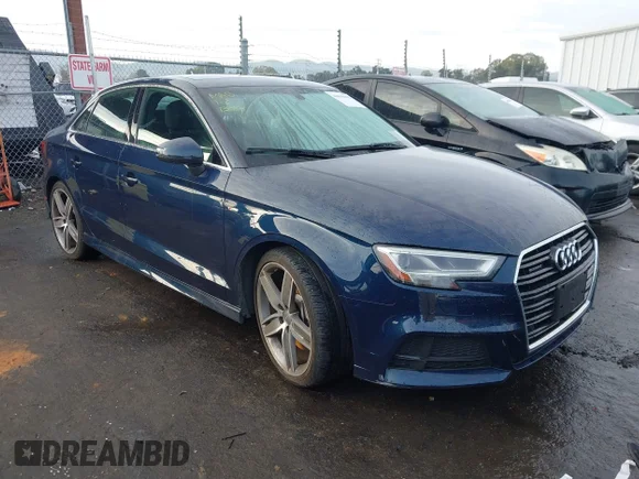 ✅ 2019 Audi A3 Premium Plus • VIN: WAUJEGFF1K1017782 • Lot: 44040692. Listed on IAAI with 45,883 mi. Free auction sales archive from the USA and detailed vehicle history report at DreamBid. Image 1.