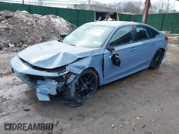 ✅ 2024 Honda Civic Sport • VIN: 2HGFE2F58RH538210 • Lot: 44520181. Listed on IAAI with 15,562 mi. Free auction sales archive from the USA and detailed vehicle history report at DreamBid. Image 2.