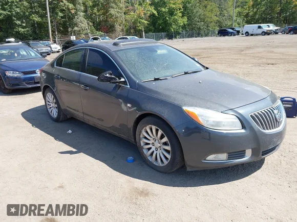 ✅ 2011 Buick Regal CXL RL2 • VIN: 2G4GP5EC4B9173390 • Lot: 43165676. Wystawiony na IAAI z przebiegiem 180 041 mil. Bezpłatny archiwum sprzedaży aukcyjnych z USA i szczegółowy raport historii pojazdu na DreamBid. Zdjęcie 1.