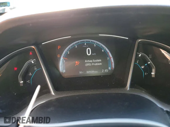 ✅ 2019 Honda Civic EX • VIN: 19XFC1F3XKE004186 • Lot: 78432865. Wystawiony na Copart z przebiegiem 69 339 mil. Bezpłatny archiwum sprzedaży aukcyjnych z USA i szczegółowy raport historii pojazdu na DreamBid. Zdjęcie 9.