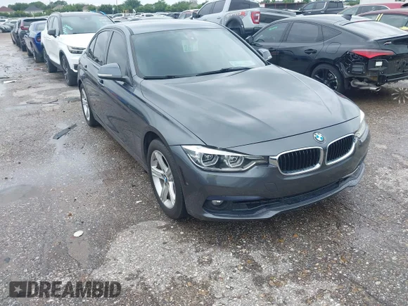 ✅ 2018 BMW 3 Series 330i • VIN: WBA8B9G54JNU98627 • Lot: 45359110. Listed on IAAI with 99,190 mi. Free auction sales archive from the USA and detailed vehicle history report at DreamBid. Image 1.
