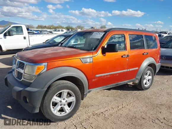 ✅ 2007 Dodge Nitro SXT • VIN: 1D8GT28KX7W684684 • Лот: 41463025. Опубліковано раніше на IAAI з пробігом 154 058 миль. Безкоштовний доступ до архіву аукціонних продажів зі США та докладний звіт про історію автомобіля на DreamBid. Зображення 2.