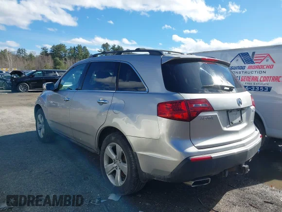 ✅ 2011 Acura MDX Technology • VIN: 2HNYD2H68BH525506 • Lot: 44583493. Wystawiony na IAAI z przebiegiem 119 730 mil. Bezpłatny archiwum sprzedaży aukcyjnych z USA i szczegółowy raport historii pojazdu na DreamBid. Zdjęcie 3.