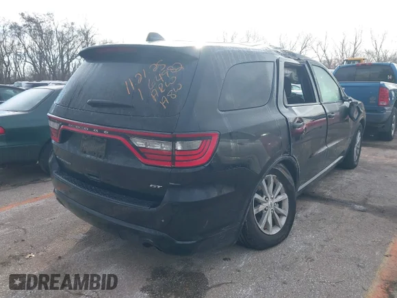 ✅ 2025 Dodge Durango GT • VIN: 1C4RDHDG2SC535236 • Lot: 43850049. Wystawiony na IAAI z przebiegiem 14 632 mil. Bezpłatny archiwum sprzedaży aukcyjnych z USA i szczegółowy raport historii pojazdu na DreamBid. Zdjęcie 4.