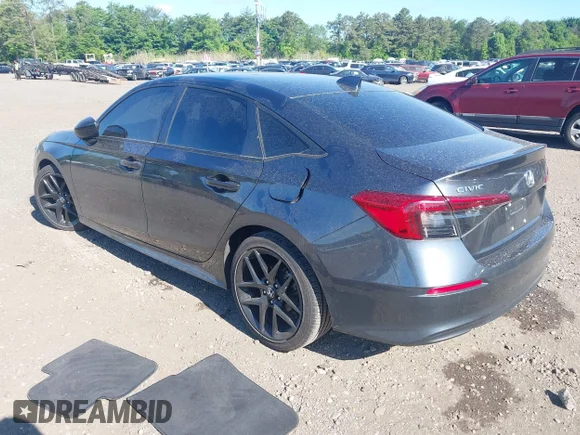 ✅ 2022 Honda Civic Sport • VIN: 2HGFE2F55NH595958 • Лот: 45241801. Опубликован ранее на IAAI с пробегом 17 096 миль. Бесплатный доступ к архиву аукционных продаж из США и подробный отчёт об истории автомобиля на DreamBid. Изображение 3.