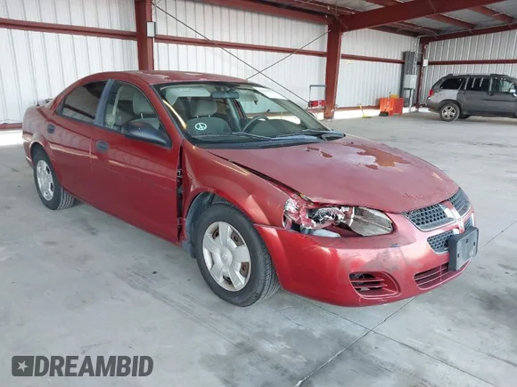 ✅ 2004 Dodge Stratus SE • VIN: 1B3EL36X54N395337 • Lot: 41893310. Wystawiony na IAAI z przebiegiem 101 161 mil. Bezpłatny archiwum sprzedaży aukcyjnych z USA i szczegółowy raport historii pojazdu na DreamBid. Zdjęcie 1.