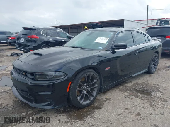 ✅ 2022 Dodge Charger Scat Pack • VIN: 2C3CDXGJ0NH210422 • Lot: 44855923. Wystawiony na IAAI z przebiegiem 32 224 mil. Bezpłatny archiwum sprzedaży aukcyjnych z USA i szczegółowy raport historii pojazdu na DreamBid. Zdjęcie 2.