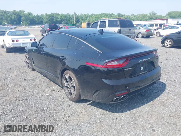 ✅ 2020 Kia Stinger GT-Line • VIN: KNAE15LA1L6077401 • Лот: 42494843. Опубліковано раніше на IAAI з пробігом 91 223 миль. Безкоштовний доступ до архіву аукціонних продажів зі США та докладний звіт про історію автомобіля на DreamBid. Зображення 3.