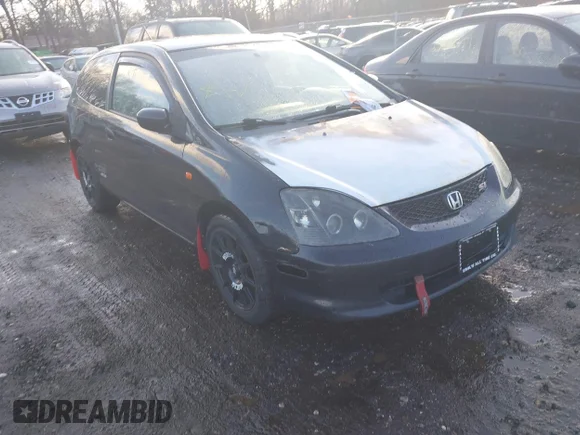 ✅ 2002 Honda Civic Si • VIN: SHHEP33582U307591 • Лот: 43992460. Опубліковано раніше на IAAI з пробігом Не вказано. Безкоштовний доступ до архіву аукціонних продажів зі США та докладний звіт про історію автомобіля на DreamBid. Зображення 1.
