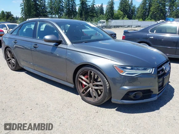 ✅ 2017 Audi S6 Premium Plus • VIN: WAUFFAFCXHN069239 • Lot: 45321506. Wystawiony na IAAI z przebiegiem 58 109 mil. Bezpłatny archiwum sprzedaży aukcyjnych z USA i szczegółowy raport historii pojazdu na DreamBid. Zdjęcie 1.