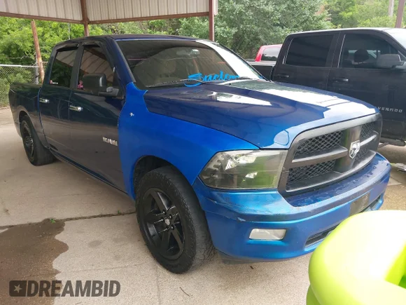 ✅ 2010 Dodge 1500 SLT • VIN: 1D7RB1CT4AS181550 • Lot: 45182722. Wystawiony na IAAI z przebiegiem 237 523 mil. Bezpłatny archiwum sprzedaży aukcyjnych z USA i szczegółowy raport historii pojazdu na DreamBid. Zdjęcie 1.