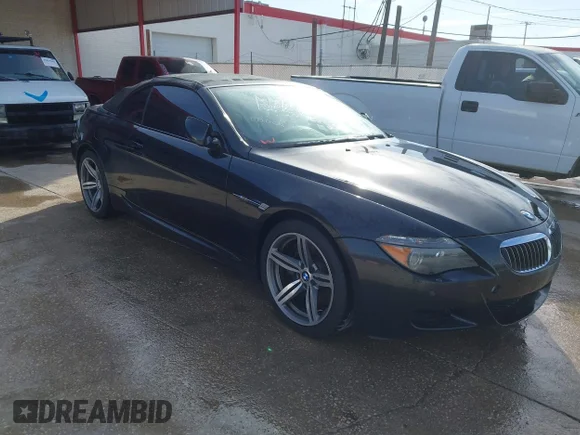 ✅ 2007 BMW 6 Series M6 • VIN: WBSEK93587CS32620 • Лот: 43846454. Опубликован ранее на IAAI с пробегом 103 385 миль. Бесплатный доступ к архиву аукционных продаж из США и подробный отчёт об истории автомобиля на DreamBid. Изображение 1.