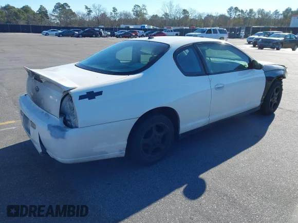 ✅ 2006 Chevrolet Monte Carlo LT 3.9L • VIN: 2G1WK151469333045 • Lot: 41334980. Wystawiony na IAAI z przebiegiem 244 023 mil. Bezpłatny archiwum sprzedaży aukcyjnych z USA i szczegółowy raport historii pojazdu na DreamBid. Zdjęcie 4.