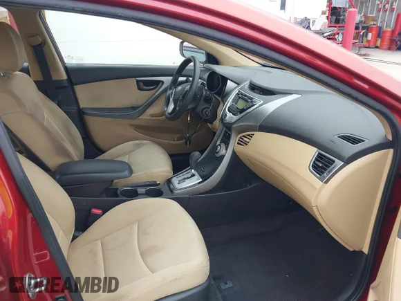 ✅ 2011 Hyundai Elantra Limited • VIN: KMHDH4AE7BU118324 • Lot: 44174887. Wystawiony na IAAI z przebiegiem 153 602 mil. Bezpłatny archiwum sprzedaży aukcyjnych z USA i szczegółowy raport historii pojazdu na DreamBid. Zdjęcie 5.