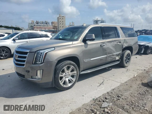 ✅ 2017 Cadillac Escalade ESV Luxury • VIN: 1GYS3HKJ2HR365169 • Лот: 59945035. Опубликован ранее на Copart с пробегом 139 248 миль. Бесплатный доступ к архиву аукционных продаж из США и подробный отчёт об истории автомобиля на DreamBid. Изображение 1.