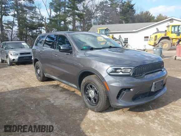 ✅ 2023 Dodge Durango Pursuit • VIN: 1C4SDJFT7PC631518 • Лот: 44496688. Опубліковано раніше на IAAI з пробігом 59 116 миль. Безкоштовний доступ до архіву аукціонних продажів зі США та докладний звіт про історію автомобіля на DreamBid. Зображення 1.