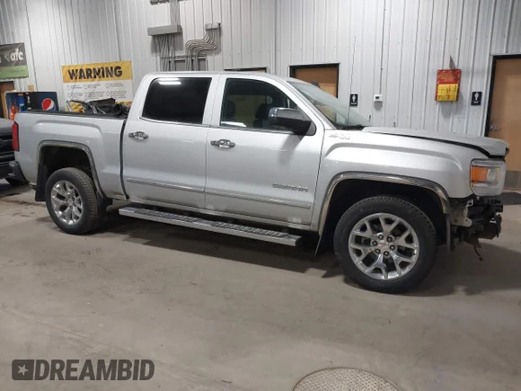 ✅ 2015 GMC Sierra 1500 SLT • VIN: 3GTU2VEC4FG429707 • Lot: 45054828. Wystawiony na IAAI z przebiegiem 74 193 mil. Bezpłatny archiwum sprzedaży aukcyjnych z USA i szczegółowy raport historii pojazdu na DreamBid. Zdjęcie 1.