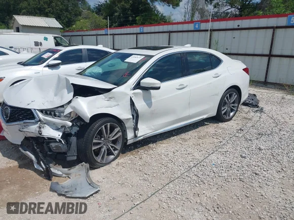 ✅ 2019 Acura TLX Advance • VIN: 19UUB2F84KA009965 • Lot: 43183477. Wystawiony na IAAI z przebiegiem 45 319 mil. Bezpłatny archiwum sprzedaży aukcyjnych z USA i szczegółowy raport historii pojazdu na DreamBid. Zdjęcie 2.