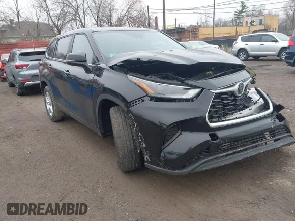 ✅ 2023 Toyota Highlander XLE • VIN: 5TDKDRAH8PS521755 • Лот: 44775192. Опубликован ранее на IAAI с пробегом 44 211 миль. Бесплатный доступ к архиву аукционных продаж из США и подробный отчёт об истории автомобиля на DreamBid. Изображение 1.