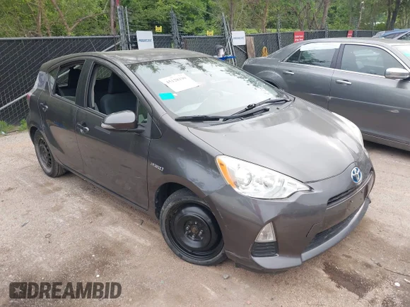 ✅ 2012 Toyota Prius One • VIN: JTDKDTB30C1516511 • Lot: 45128190. Listed on IAAI with 112,229 mi. Free auction sales archive from the USA and detailed vehicle history report at DreamBid. Image 1.
