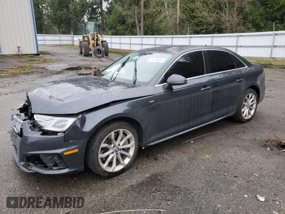 ✅ 2019 Audi A4 Premium • VIN: WAUDNAF49KN020284 • Lot: 51478405. Wystawiony na Copart z przebiegiem 68 193 mil. Bezpłatny archiwum sprzedaży aukcyjnych z USA i szczegółowy raport historii pojazdu na DreamBid. Zdjęcie 1.