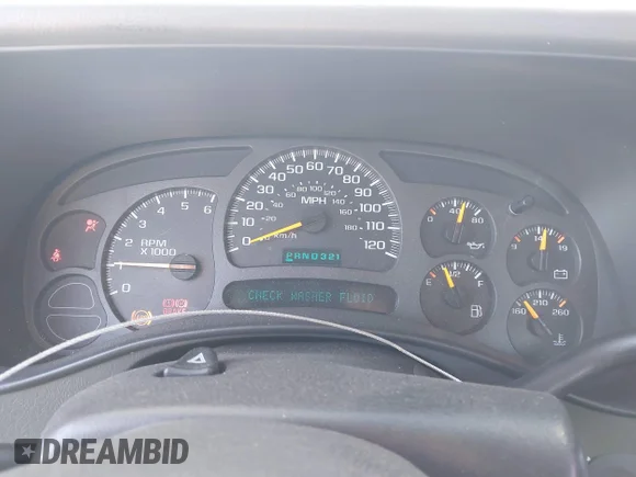 ✅ 2003 GMC Sierra 1500 Work Truck • VIN: 1GTEC14V63E379022 • Lot: 43520964. Wystawiony na IAAI z przebiegiem 128 981 mil. Bezpłatny archiwum sprzedaży aukcyjnych z USA i szczegółowy raport historii pojazdu na DreamBid. Zdjęcie 7.