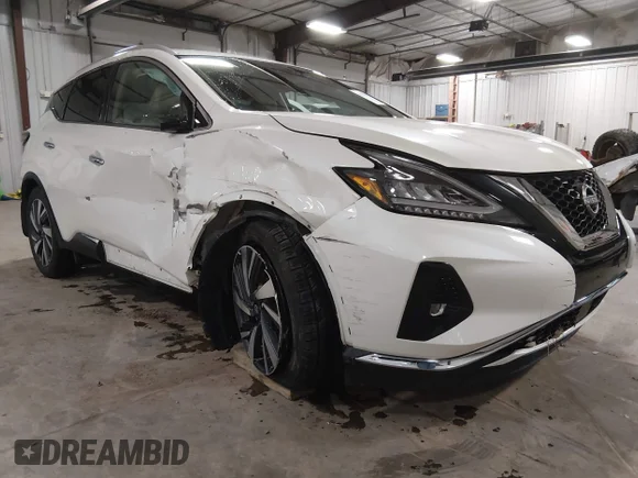 ✅ 2023 Nissan Murano SL • VIN: 5N1AZ2CS2PC123371 • Lot: 44232728. Listed on IAAI with 45,809 mi. Free auction sales archive from the USA and detailed vehicle history report at DreamBid. Image 1.