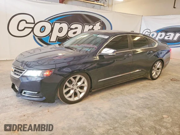 ✅ 2018 Chevrolet Impala Premier • VIN: 1G1125S39JU141641 • Лот: 75346455. Опубліковано раніше на Copart з пробігом 114 572 миль. Безкоштовний доступ до архіву аукціонних продажів зі США та докладний звіт про історію автомобіля на DreamBid. Зображення 1.