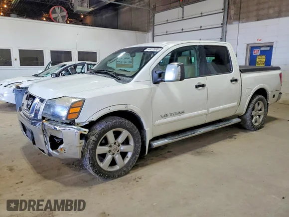 ✅ 2008 Nissan Titan XE • VIN: 1N6BA07D78N339137 • Lot: 54453966. Listed on Copart with 285,172 mi. Free auction sales archive from the USA and detailed vehicle history report at DreamBid. Image 1.