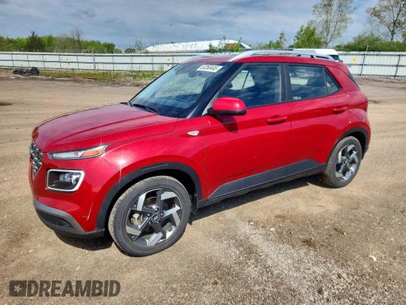 ✅ 2021 Hyundai Venue Denim • VIN: KMHRC8A39MU099739 • Лот: 53260446. Опубліковано раніше на Copart з пробігом 35 109 миль. Безкоштовний доступ до архіву аукціонних продажів зі США та докладний звіт про історію автомобіля на DreamBid. Зображення 1.