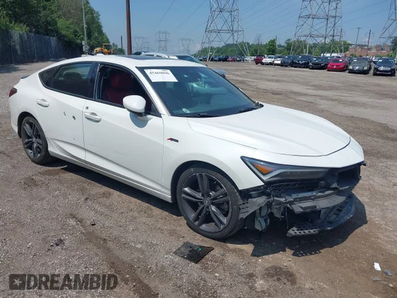 ✅ 2023 Acura Integra w/A-Spec Package • VIN: 19UDE4H38PA003923 • Lot: 45469896. Wystawiony na IAAI z przebiegiem 70 672 mil. Bezpłatny archiwum sprzedaży aukcyjnych z USA i szczegółowy raport historii pojazdu na DreamBid. Zdjęcie 1.