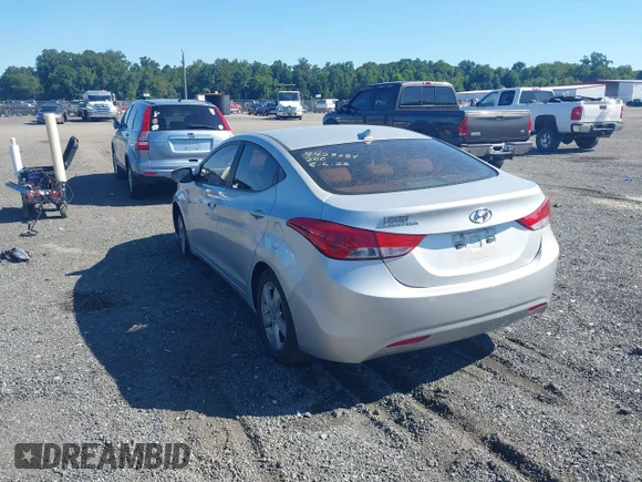 ✅ 2013 Hyundai Elantra Limited • VIN: KMHDH4AE8DU826990 • Lot: 43019051. Wystawiony na IAAI z przebiegiem 150 892 mil. Bezpłatny archiwum sprzedaży aukcyjnych z USA i szczegółowy raport historii pojazdu na DreamBid. Zdjęcie 3.