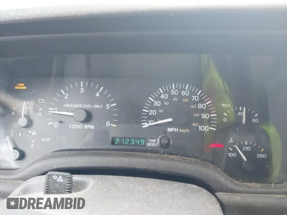 ✅ 1999 Jeep Cherokee Sport • VIN: 1J4FF68S3XL550667 • Лот: 45203042. Опубликован ранее на IAAI с пробегом 212 349 миль. Бесплатный доступ к архиву аукционных продаж из США и подробный отчёт об истории автомобиля на DreamBid. Изображение 7.