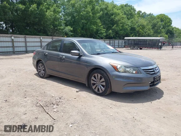 ✅ 2012 Honda Accord EX • VIN: 1HGCP2F73CA190658 • Lot: 45368557. Listed on IAAI with 189,392 mi. Free auction sales archive from the USA and detailed vehicle history report at DreamBid. Image 1.