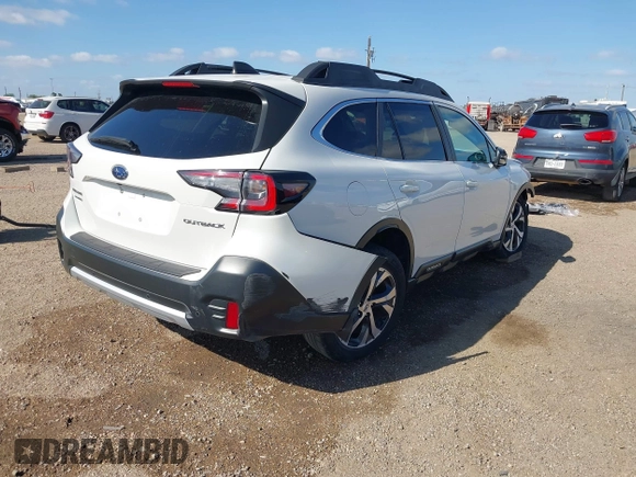 ✅ 2020 Subaru Outback Limited • VIN: 4S4BTANC0L3258624 • Lot: 44702260. Wystawiony na IAAI z przebiegiem Nie podano. Bezpłatny archiwum sprzedaży aukcyjnych z USA i szczegółowy raport historii pojazdu na DreamBid. Zdjęcie 4.