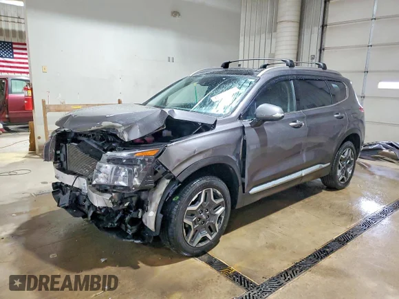 ✅ 2022 Hyundai Santa Fe SEL Premium • VIN: KM8S3DA16NU047656 • Lot: 78993685. Listed on Copart with 43,406 mi. Free auction sales archive from the USA and detailed vehicle history report at DreamBid. Image 1.