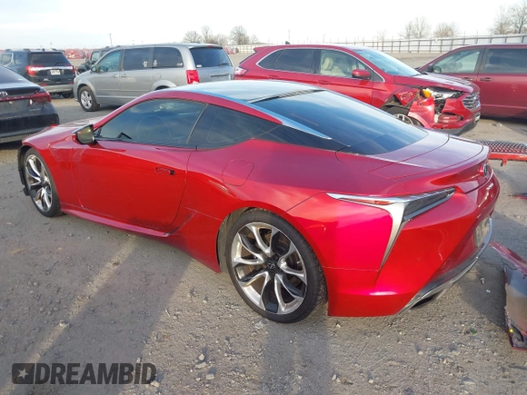 ✅ 2018 Lexus LC 500h • VIN: JTHHP5AYXJA001361 • Lot: 44024717. Wystawiony na IAAI z przebiegiem 45 611 mil. Bezpłatny archiwum sprzedaży aukcyjnych z USA i szczegółowy raport historii pojazdu na DreamBid. Zdjęcie 3.