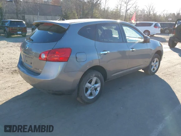 ✅ 2010 Nissan Rogue S • VIN: JN8AS5MV3AW608471 • Lot: 44167544. Wystawiony na IAAI z przebiegiem 141 370 mil. Bezpłatny archiwum sprzedaży aukcyjnych z USA i szczegółowy raport historii pojazdu na DreamBid. Zdjęcie 4.