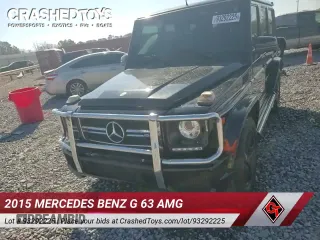 ✅ 2015 Mercedes-Benz G 63 AMG • VIN: WDCYC7DF2FX239268 • Lot: 93292225. Listed on Copart with 52,977 mi. Free auction sales archive from the USA and detailed vehicle history report at DreamBid. Image 17.