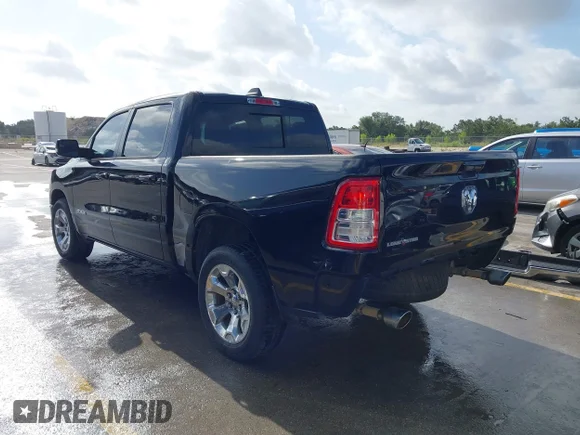 ✅ 2021 Ram 1500 Lone Star • VIN: 1C6RREFT9MN661683 • Lot: 42615088. Listed on IAAI with 46,892 mi. Free auction sales archive from the USA and detailed vehicle history report at DreamBid. Image 3.