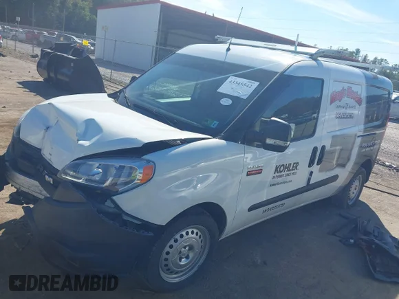 ✅ 2021 Ram ProMaster City Cargo Tradesman • VIN: ZFBHRFAB1M6V34433 • Лот: 43345542. Опубликован ранее на IAAI с пробегом 67 823 миль. Бесплатный доступ к архиву аукционных продаж из США и подробный отчёт об истории автомобиля на DreamBid. Изображение 2.