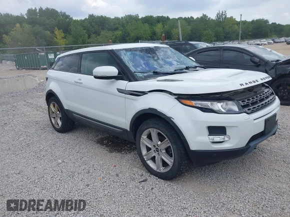 ✅ 2012 Land Rover Range Rover Evoque Pure Plus • VIN: SALVP1BG2CH604293 • Lot: 45525408. Wystawiony na IAAI z przebiegiem 153 872 mil. Bezpłatny archiwum sprzedaży aukcyjnych z USA i szczegółowy raport historii pojazdu na DreamBid. Zdjęcie 1.